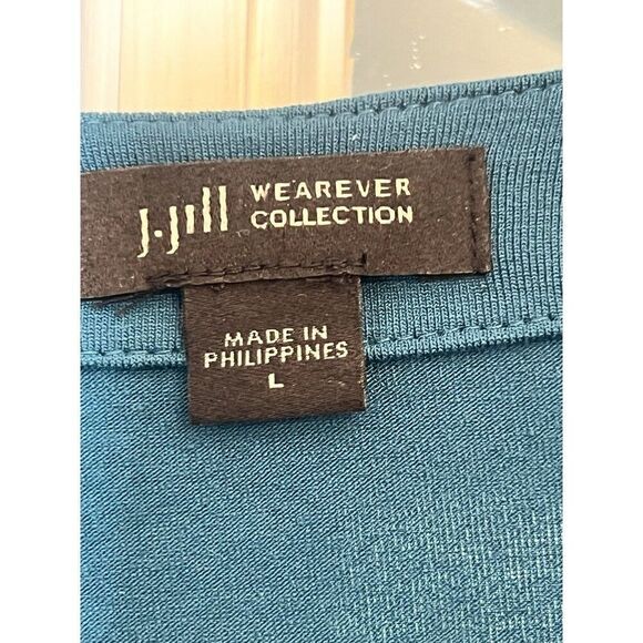 J Jill Lot Of 2 Open Front Cardigan Black Blue Size Large.    Dd - Picture 9 of 10